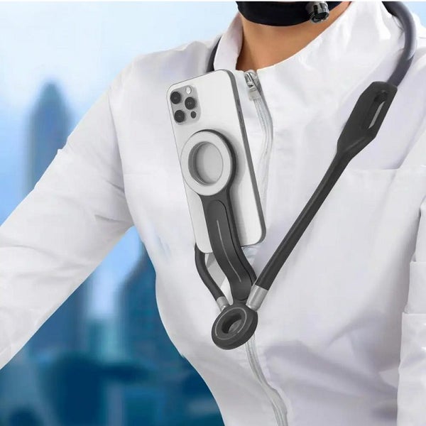 Magnetic Neck Phone Holder – Hands Free Chest Mount for Recording & Streaming Carousel 2