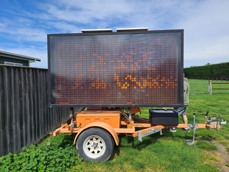 2010 VMS Board Trailer (R26B) – Solar Powered & Ready to Go Carousel 1