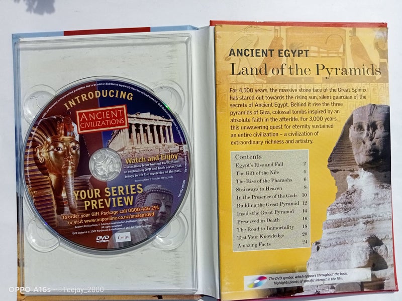 The Land of the Pyramids - Book DVD Carousel 2