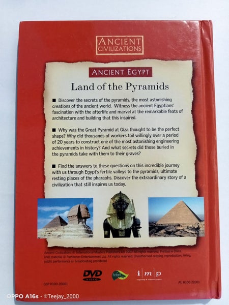 The Land of the Pyramids - Book DVD Carousel 3