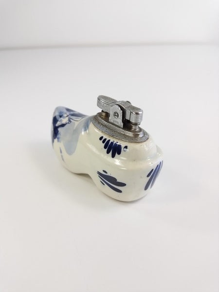 Delft Holland Ceramic Clog Lighter - $1 Reserve Charity Auction! Carousel 2