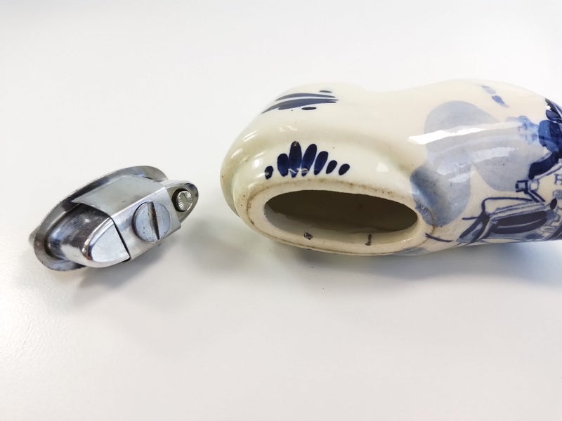 Delft Holland Ceramic Clog Lighter - $1 Reserve Charity Auction! Carousel 8