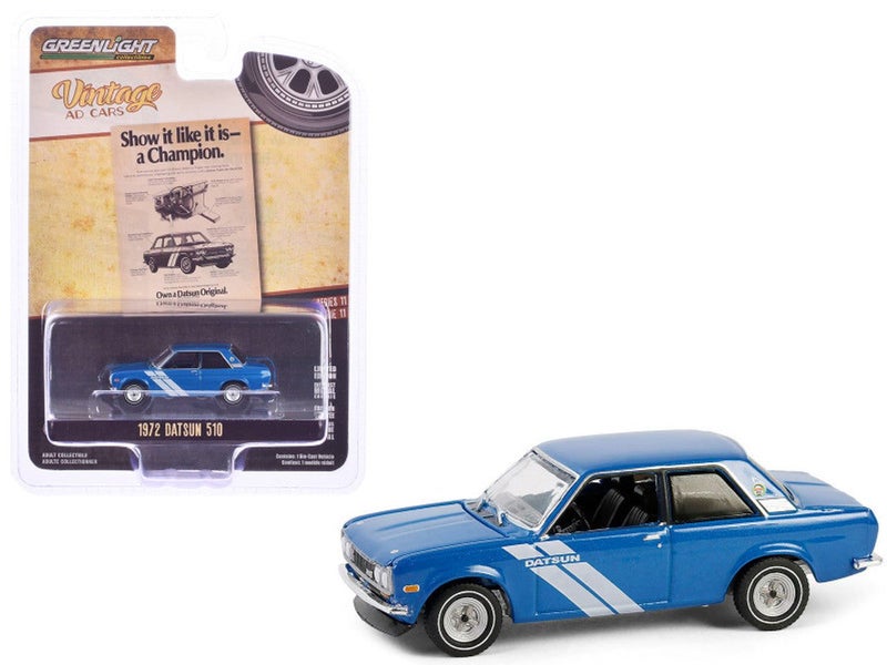 GL 1972 Datsun 510 (blue) Carousel 1