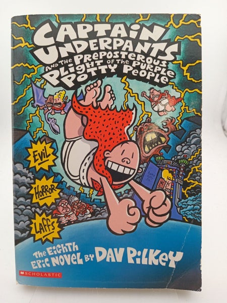Captain Underpants and the Preposterous Plight of the Purple Potty People by ...64537329954177110
