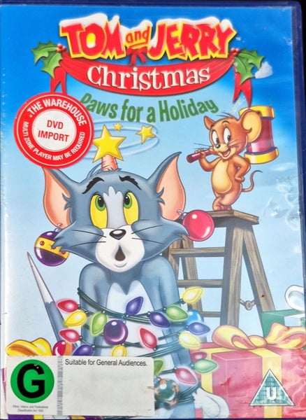 Tom and Jerry-Paws for a Holiday (Region 2 Version) Carousel 1