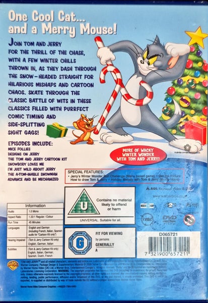 Tom and Jerry-Paws for a Holiday (Region 2 Version) Carousel 2