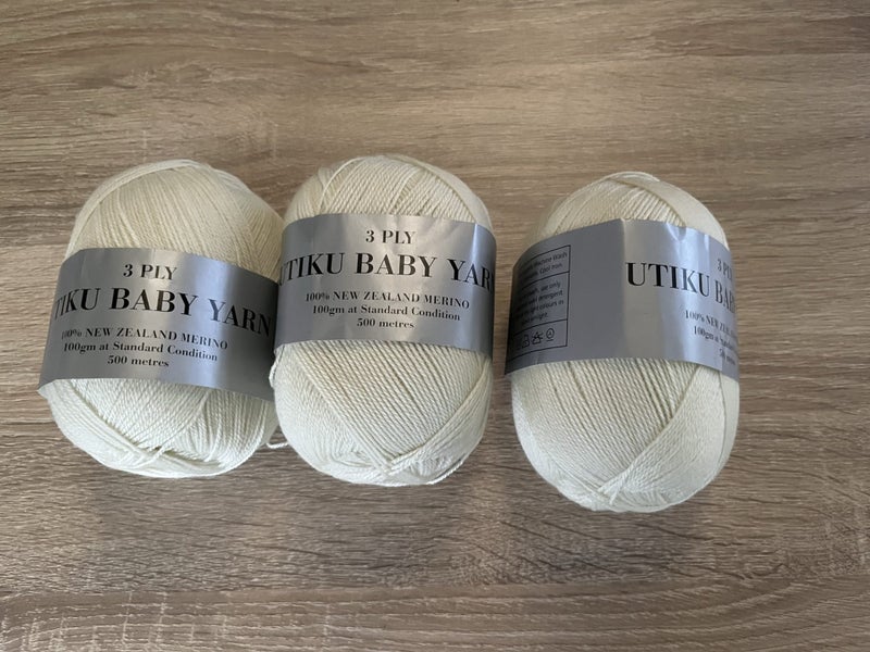 Utiku Baby Yarn 100% New Zealand merino Carousel 1