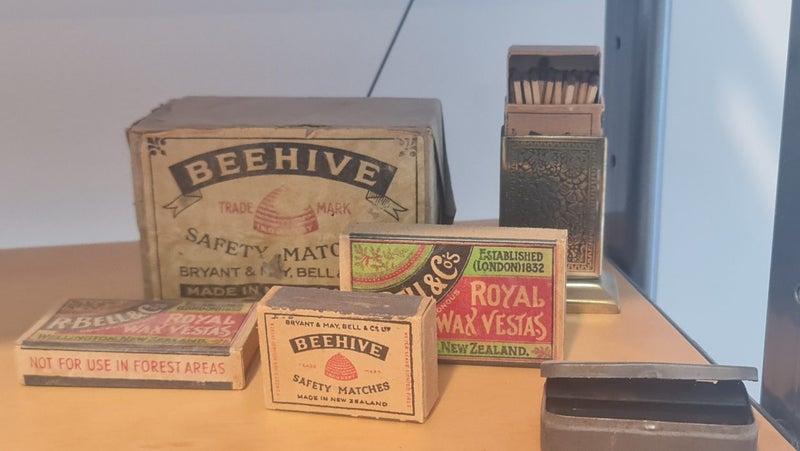 Old collection of Beehive and other matches Carousel 1