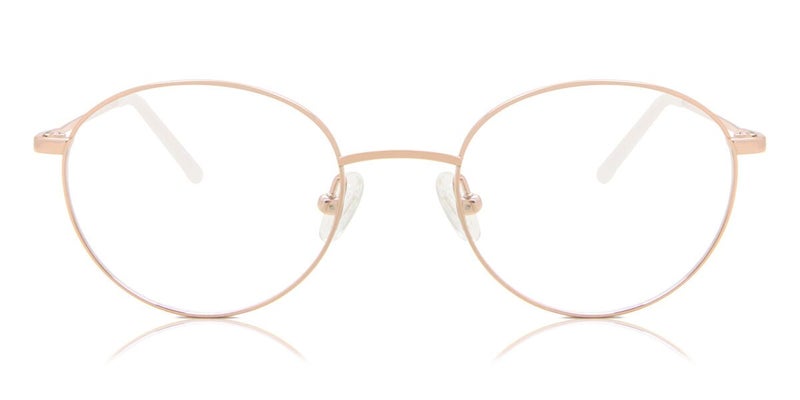 Full Rim Oval Rose Gold SmartBuy Collection Barb TT-141 011 49 Fashion Women Carousel 1