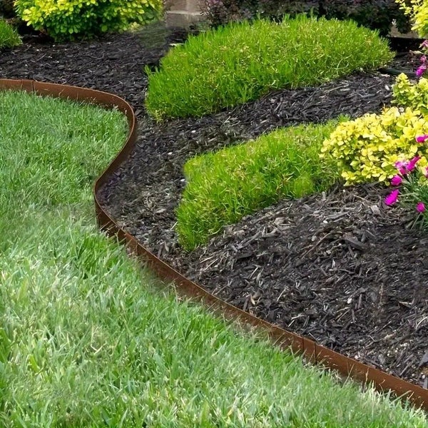 5 Pack Metal Garden Landscape Edging Carousel 2