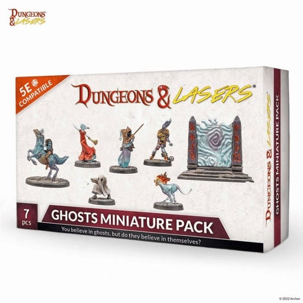 Dungeons & Lasers: Miniatures - Ghosts Miniature Pack64276005615490110