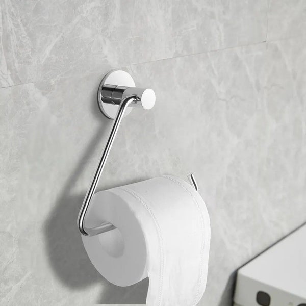 Toilet Paper Roll Holder Drill Free Carousel 1