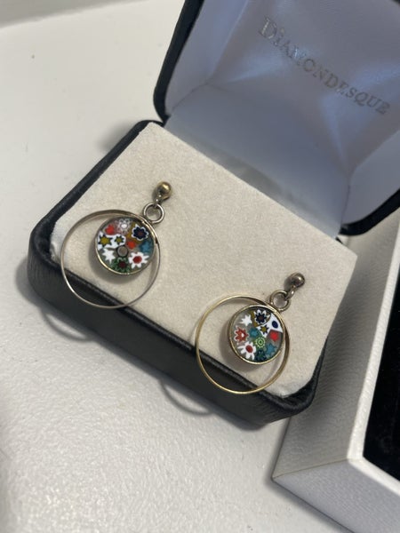 Murano Glass Bracelet and Earrings Carousel 1
