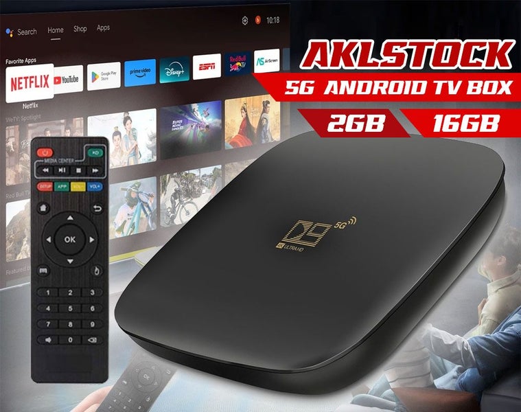 WiFi Smart Android TV Box Local Clearance Carousel 1