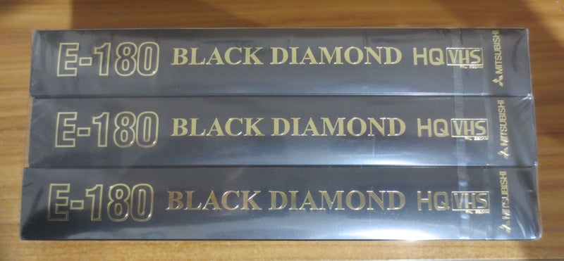 E 180 Back Diamond VHS tapes Carousel 1