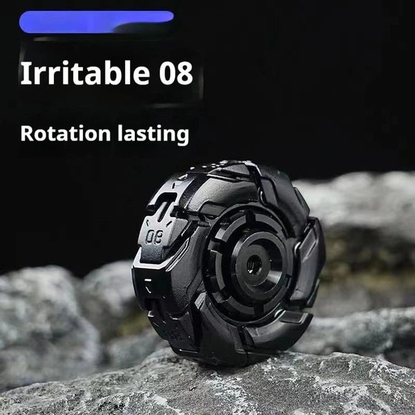 Stainless Steel Mecha Fidget Spinner - Premium Design * Smooth Spin * Stress ... Carousel 2