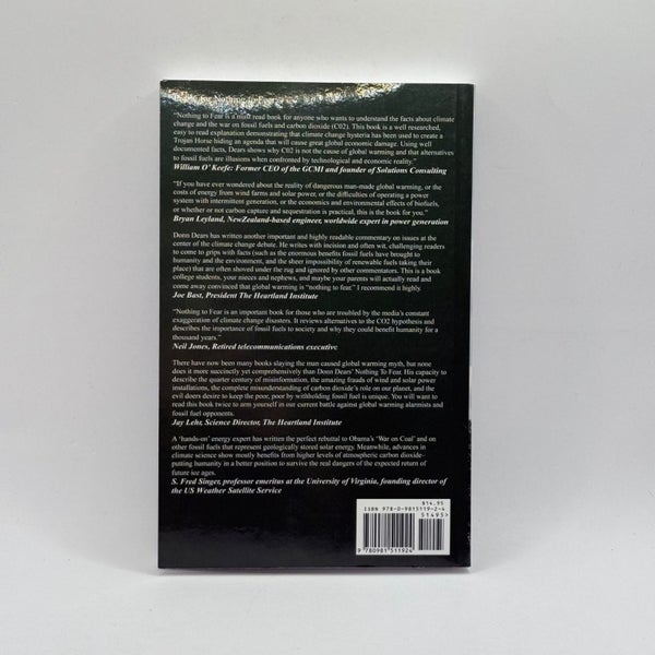 Nothing to Fear: A Bright Future for Fossil Fuels by Donn Dears64236334000258111