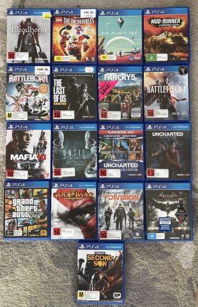 PS4 Bulk Games choose 1 or more Carousel 1