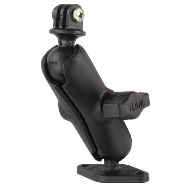 RAM Action Camera / GoPro Mount with Diamond Base and Medium Arm Carousel 2