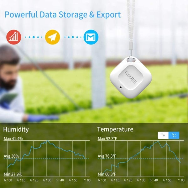 Govee Wireless Thermometer Hygrometer Smart Bluetooth Sensor Carousel 2