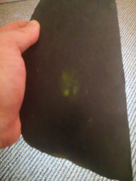 Pounamu greenstone carving big dark Translucent Tiki slab Carousel 12