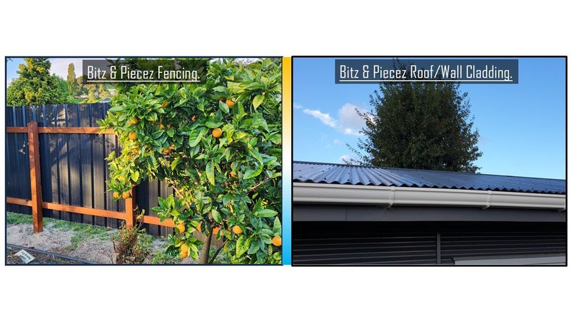 Corrugated/Five Rib Iron (0.5mm) ALZN 150 (Painted) ($17.49/m incl gst) Carousel 2