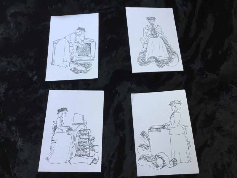 WOMANS SUFFRAGE CARDS 1893-1993x4 Carousel 1
