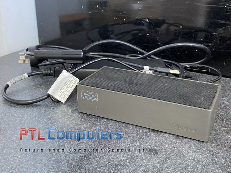 Targus USB-C Universal Dual Video 4K Docking Station 100W Dual HDMI Dual DP Carousel 1