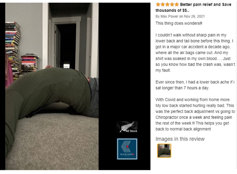 Back Brace Posture Corrector Multi-Level Spine Board *Local STOCK NOW* Carousel 2