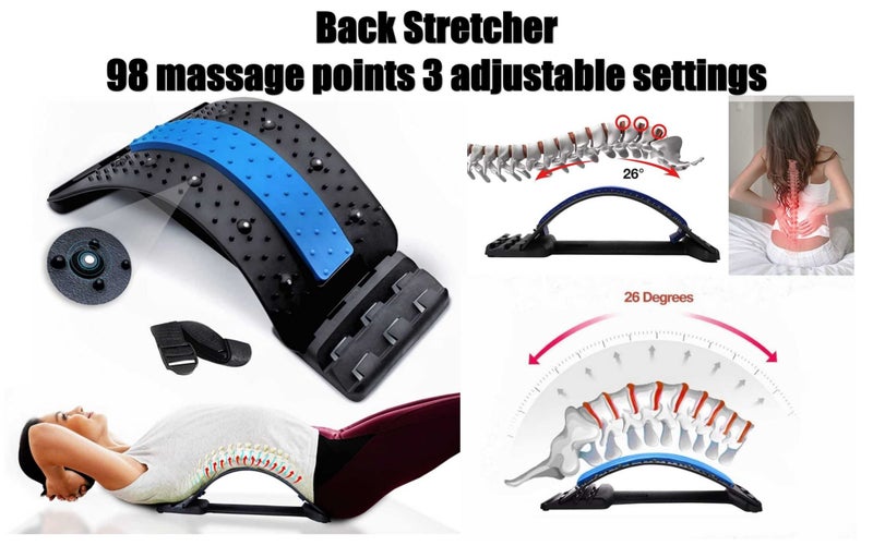 MultiLevel Spine Board Back Massager acupuncture points *Local Clearance* Carousel 1