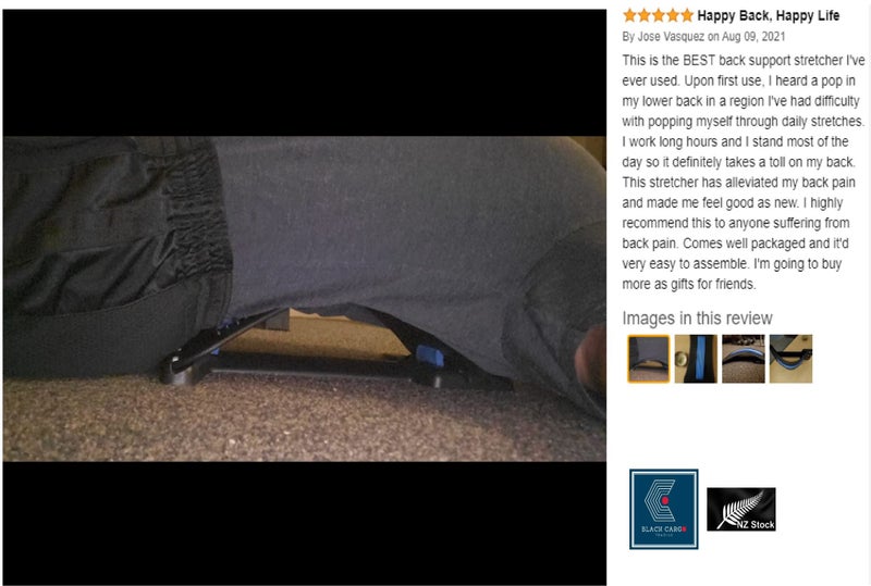 Back Massager Spine Back Support massage points *Local STOCK NOW* Carousel 2