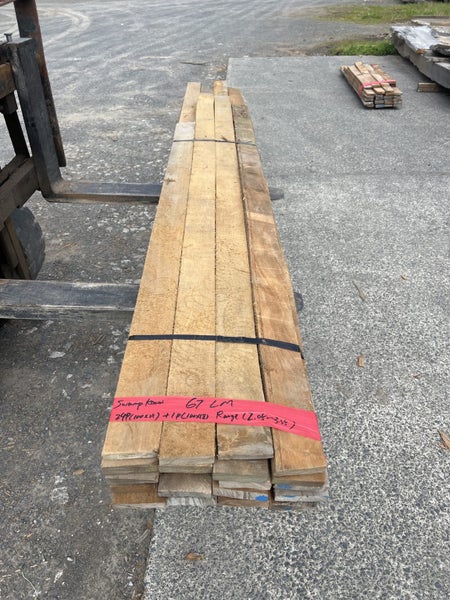 67 LM Mixed Quality Swamp Kauri Timber Lot – 100 × 25 mm (Kiln-Dried)64319731931395112