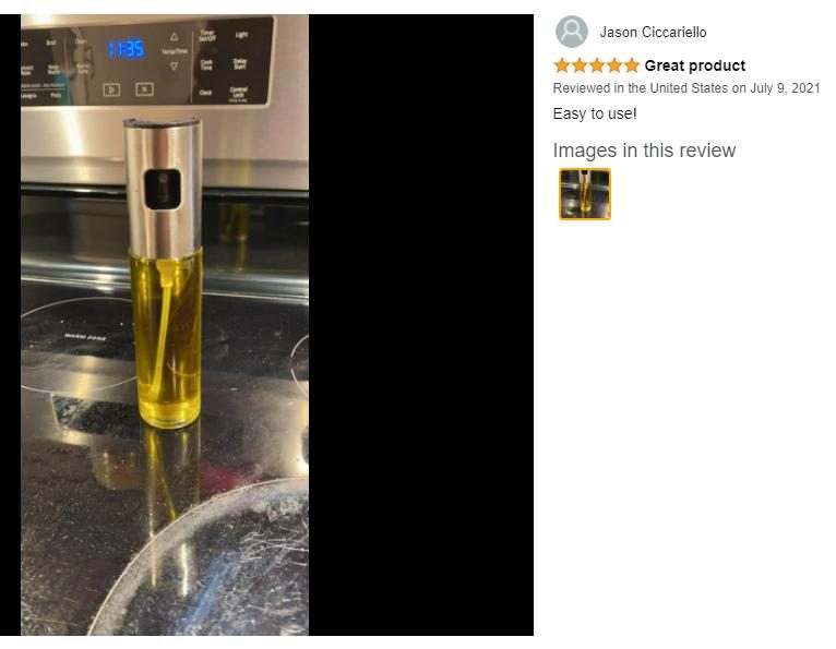 Glass Food Containers Storage Oil Sprayer Bottle *Local STOCK NOW* Carousel 16