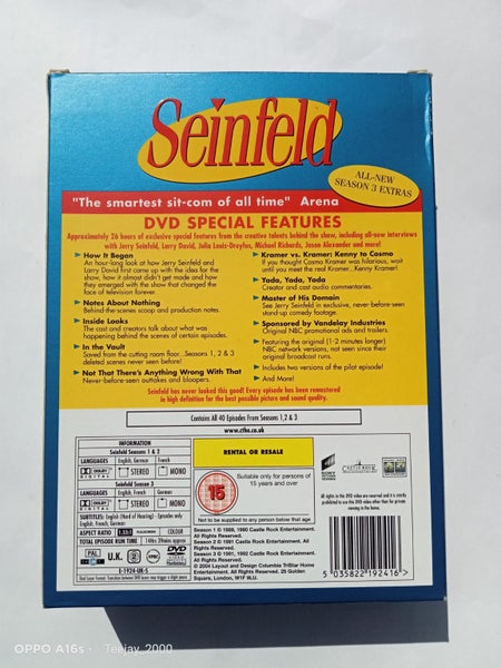 Seinfeld - Season 1 2 3 DVD (Area 2) Carousel 2