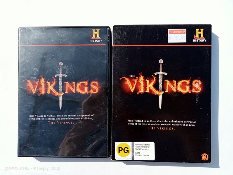 The Vikings History Channel 6 Documentary's - DVD Carousel 1