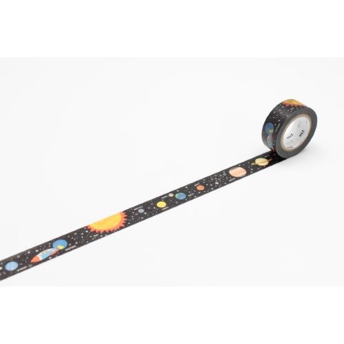 MT Washi Tape 15mm x 7m Kids Planet Carousel 1
