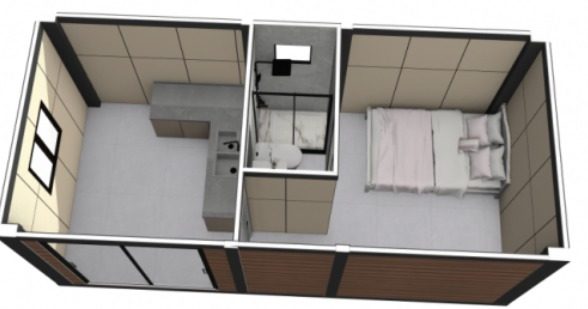 10ft Expandable Cabin- 18sqm Carousel 3