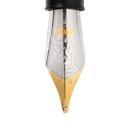 Ferris Wheel Press Fountain Pen Nib - Peter Moss Double Broad Carousel 2