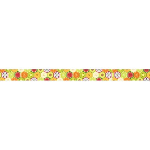 MT Washi Tape 15mm x 7m EX Hexagon Fruits Carousel 4