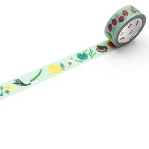 MT Washi Tape 15mm x 5m La Maupetit Blooming Spring Carousel 1