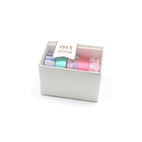 MT Washi Tape Gift Box 5 Rolls Bright Carousel 1