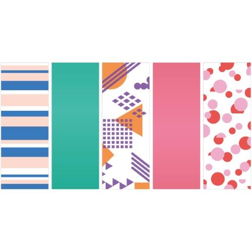 MT Washi Tape Gift Box 5 Rolls Bright Carousel 2
