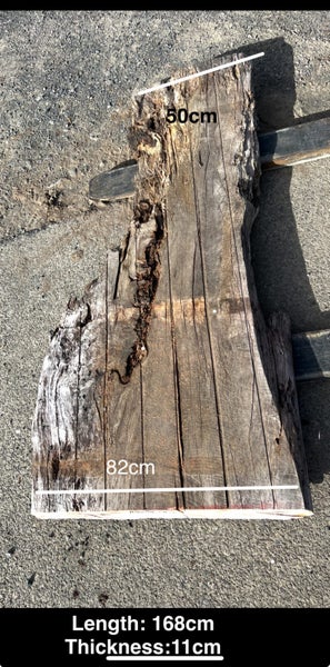 168 × 80/50 × 11 cm North Rata Slab Carousel 1