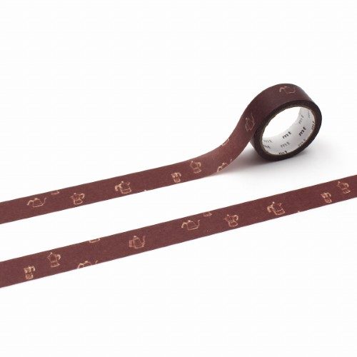 MT Washi Tape 15mm x 5m Upcycle Coffee Pot & Maker Carousel 1