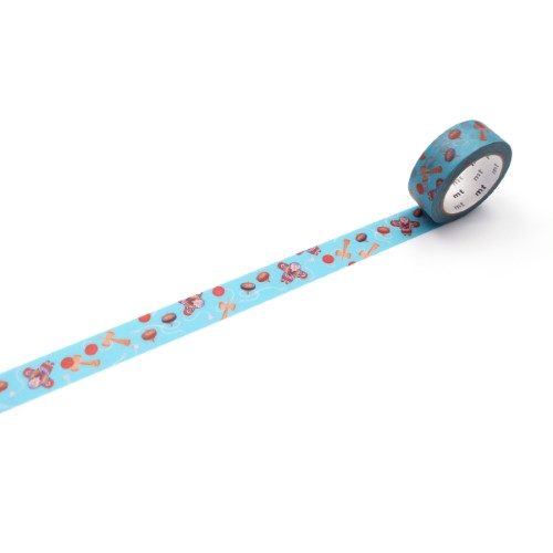 MT Washi Tape 15mm x 7m Maruichikyu Pastime in the Past Carousel 1