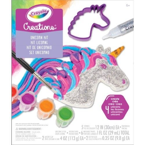 Crayola Creations Unicorn Air Dry Clay Kit Carousel 1