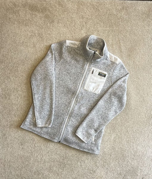LL Bean Full Zip Fleece Jacket size M Carousel 1