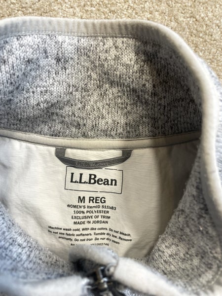LL Bean Full Zip Fleece Jacket size M Carousel 4