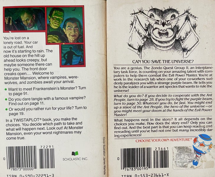 Choose Your Own Adventure Books Carousel 2