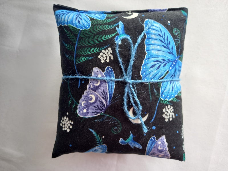 WHEAT BAG - 4 sections Long - Butterflies (c) Carousel 1